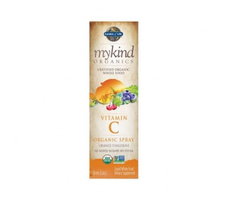 Garden of Life Mykind Organics Vitamín C ve spreji 58 ml pomeranč