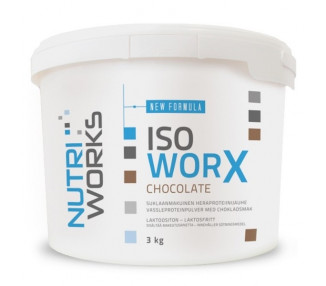 NutriWorks Iso Worx 3000 g vanilka - borůvka