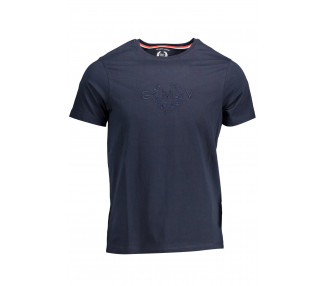 GIAN MARCO VENTURI pánské tričko Barva: Modrá, Velikost: XL