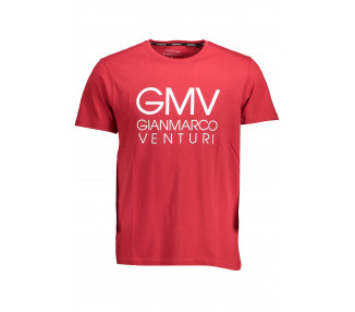 GIAN MARCO VENTURI pánské tričko Barva: červená, Velikost: M