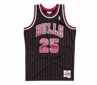 Mitchell & Ness Chicago Bulls 25 Steve Kerr Swingman Jersey black