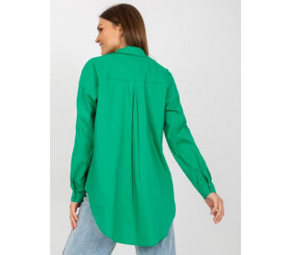 Dámská košile s dlouhým rukávem KEREN zelená
