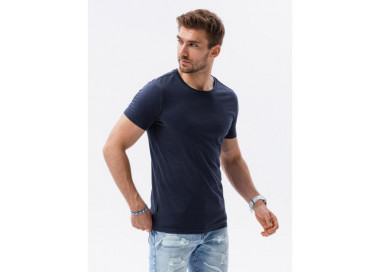 Pánské hladké tričko EDMUND námořnická modrá