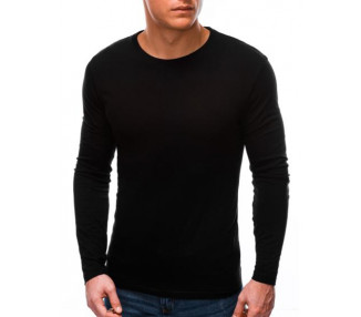 Pánská hladká košile s dlouhým rukávem CONWAY černá