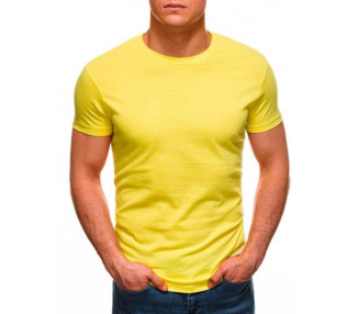 Pánské hladké tričko PADEN žluté
