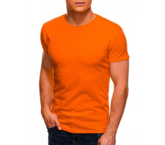 Pánské jednobarevné tričko DEVEN oranžové