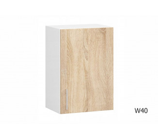  Kuchyňská skříňka horní SALTO W40, 40x58x30,5, sonoma/bílá
