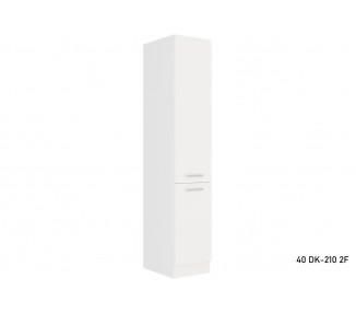  Kuchyňská skříňka vysoká ALBERTA 40 DK-210 2F, 40x210x57, bílá
