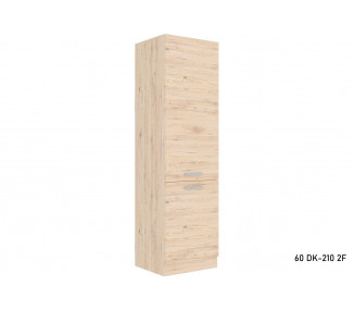 Kuchyňská skříňka vysoká TOULOUSE 60 DK-210 2F, 60x210x57, dub Bordeaux