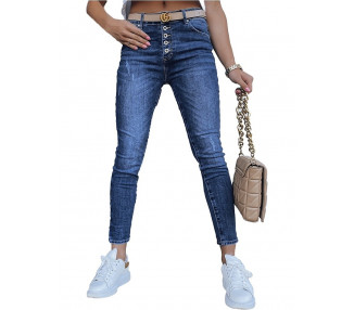Modré dámské džíny naira