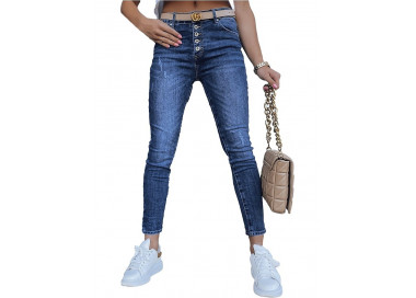 Modré dámské džíny naira