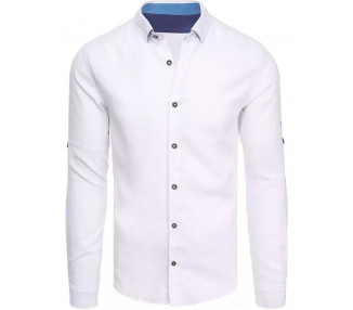 Bílá džínová košile