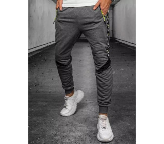 Pánské kalhoty BRENT tmavě šedé