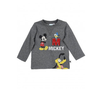 Mickey mouse tmavě šedé chlapecké tričko