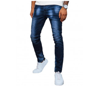 Tmavě modré pánské džínové kalhoty