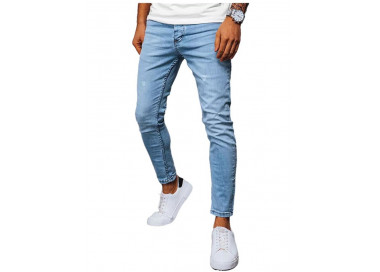 Světle modré pánské džínové kalhoty