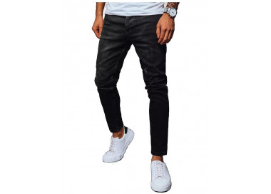 černé pánské džínové kalhoty