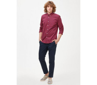 Kalhoty essential khaki slim fit GapFlex Tmavě modrá