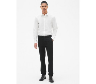 Kalhoty modern khaki in slim fit GapFlex Černá