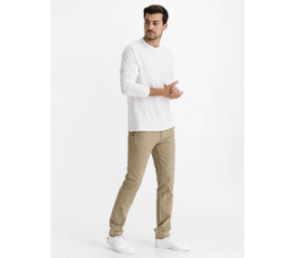 Kalhoty modern khaki in skinny fit GapFlex Béžová