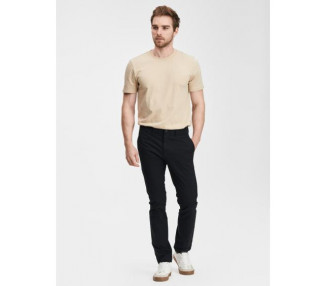 Kalhoty modern khaki in skinny fit GapFlex Černá