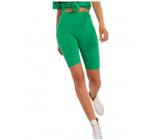 Zelené biker shorts