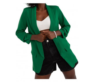 Tmavě zelené elegantní sako