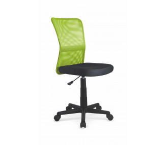 Dětská otočná židle Halmar DINGO zelená-černá