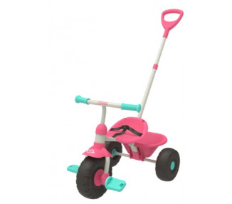 Dětská multifunkční tříkolka TP Toys Early Fun růžová