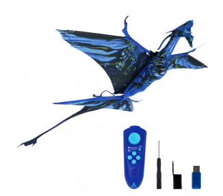 Zing RC Létající drak Banshee Avatar Deluxe RTR modrý 1:18