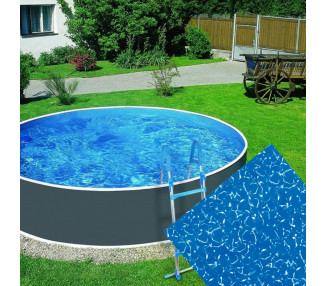 Planet Pool náhradní bazénová fólie Waves pro bazén 3,6 m x 0,92 m