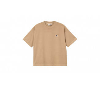 Carhartt WIP W Nelson T-Shirt Dusty H Brown hnědé I029647_07E_XX