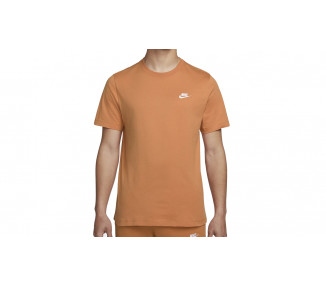 Nike Sportswear Club T-Shirt oranžové AR4997-808
