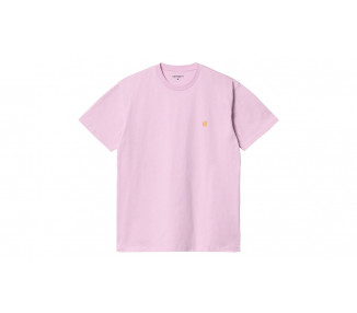 Carhartt WIP S/S Chase T-Shirt Pale Quartz růžové I026391_0SG_XX