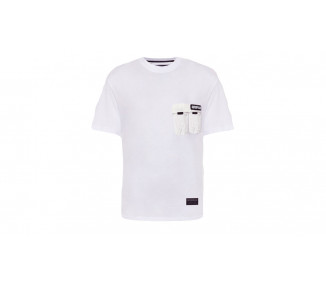 Caterpillar Multipocket T-Shirt White bílé 2511870-WIT