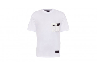 Caterpillar Multipocket T-Shirt White bílé 2511870-WIT