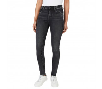 Pepe Jeans dámské tmavě šedé džíny REGENT
