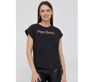 Pepe Jeans dámské černé tričko