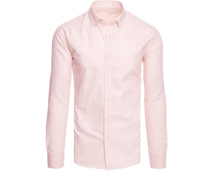 Světle růžová pánská košile