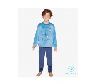 Chlapecké pyžamo Muydemi 730454 6 Sv. modrá