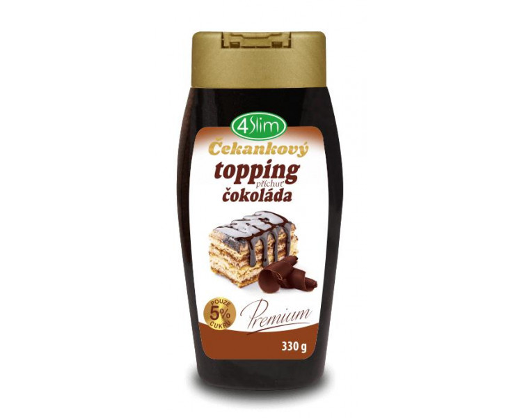 4Slim Čekankový topping čokoláda 330 g