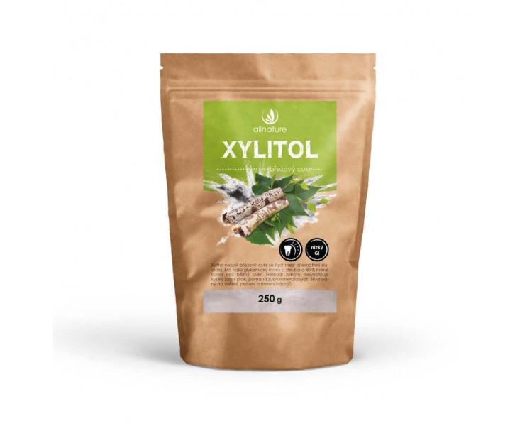 Allnature xylitol - březový cukr 250 g