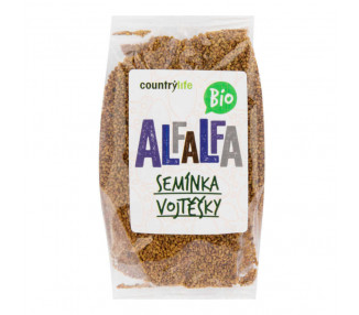 Country Life Alfalfa semínka vojtěšky BIO 125 g