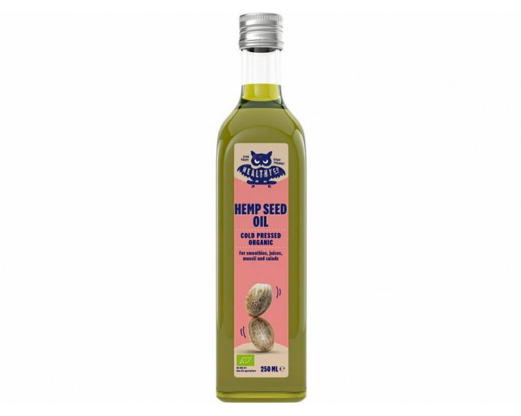 Healthyco Eco Konopný olej za studena lisovaný 250 ml