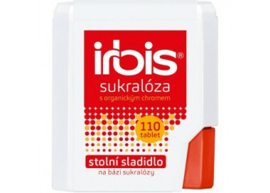 Irbis Sukralóza s chromem + dávkovač 110 tablet
