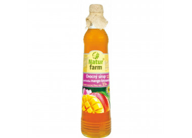 NaturFarm Sirup mango - lotosový květ 33 % 700 ml