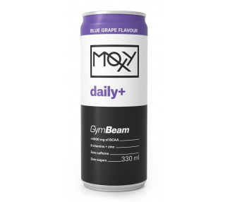 Moxy Daily + - GymBeam 330 ml. Blue Grape