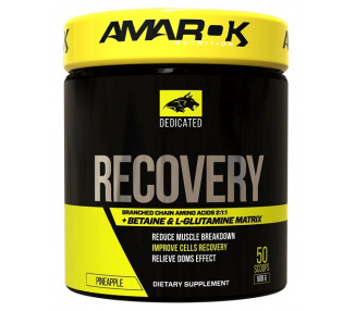 Dedicated Recovery + BCAA - Amarok Nutrition 500 g Pineapple 